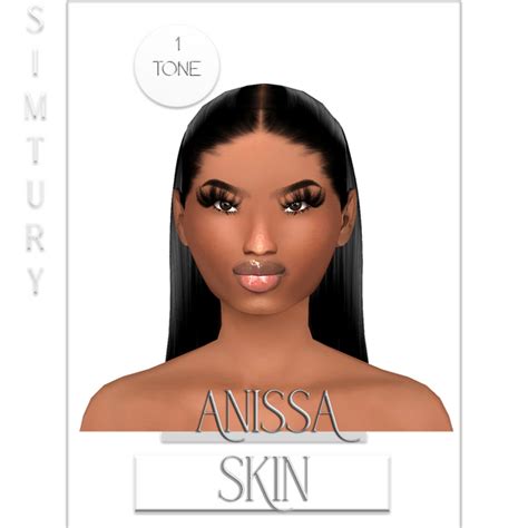 Anissa Skin Simtury On Patreon Sims 4 Black Hair Sims 4 Cc Skin