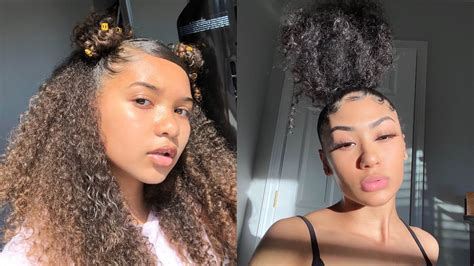 Slayed hairstyles and edges compilation youtube. CUTE CURLY HAIRSTYLES AND SLAYED EDGES🦋🤍 - YouTube