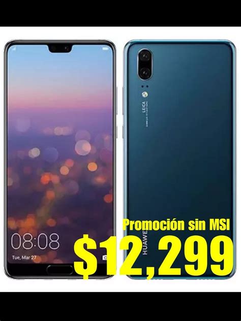 Huawei P20 128gb Eml L09 Telcel Nacional 58 4gb No Pro Lite 13699