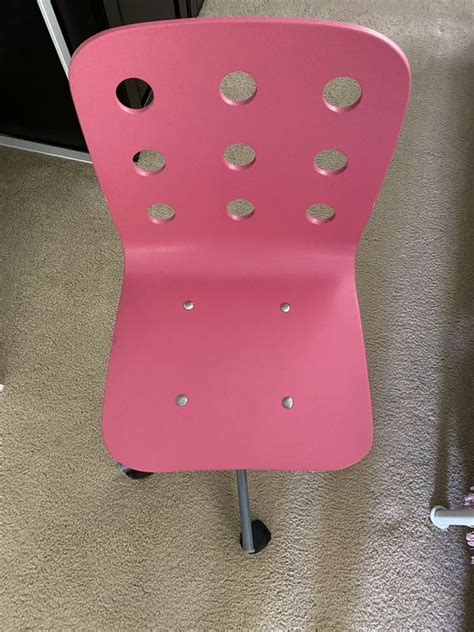 Pink Ikea Jules Desk Chair For Sale In Bellevue Wa Offerup