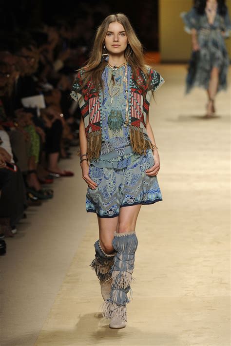 Etro Woman Spring Summer 15 Fashion Show Discover The Collection On