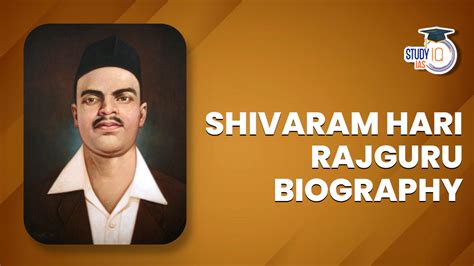 Freedom Fighter Shivaram Hari Rajguru Biography