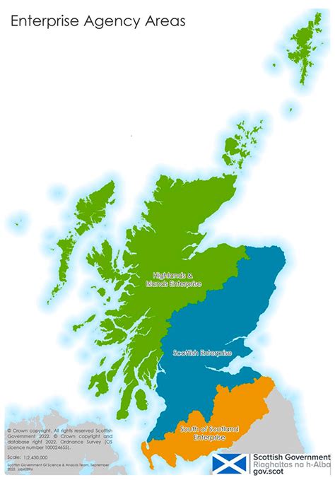 Annex D Regional Maps Of Scotland Regional Economic Policy Review