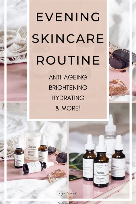 My Evening Skincare Routine With Free Printables In 2020 Evening