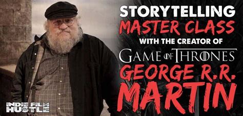 George Rr Martin Free Master Class On Storytelling George Rr Martin