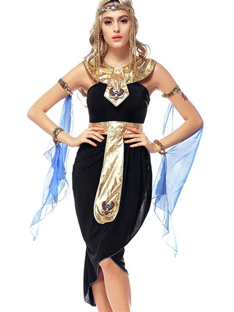 black sexy cosplay egyptian queen costume wonder beauty lingerie dress fashion store