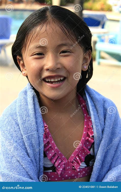 asian girl laughing stock image image of person enjoying 23451081