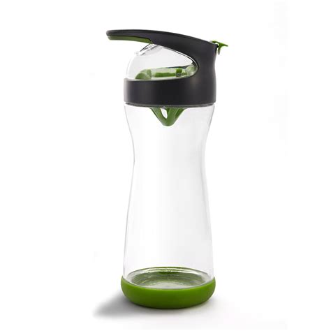 Full Circle Cucumber Infuser Glass Water Bottle The Green Head