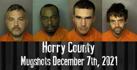 Horry County Mugshots December 7th, 2021 - WFXB