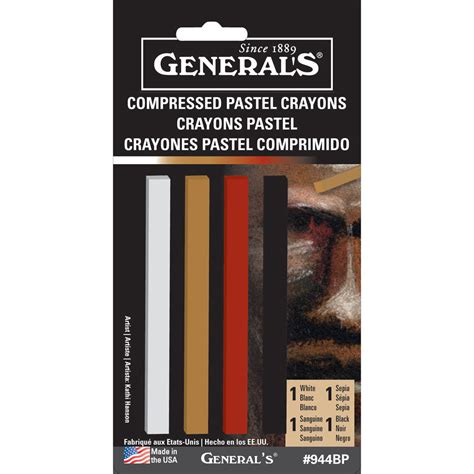 Generals Compressed Charcoal Set 944bp