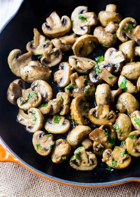Sautéed Mushrooms with Garlic Butter - Rachel Cooks®
