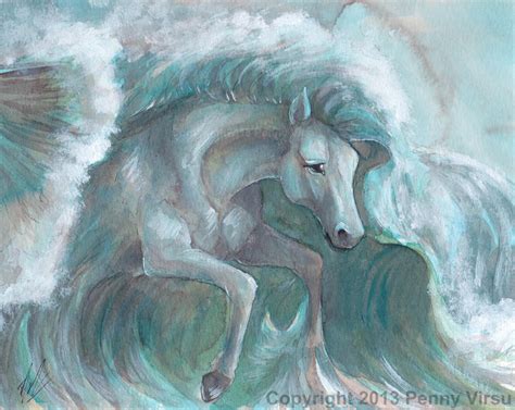 Water Horse By Penny Dragon On Deviantart
