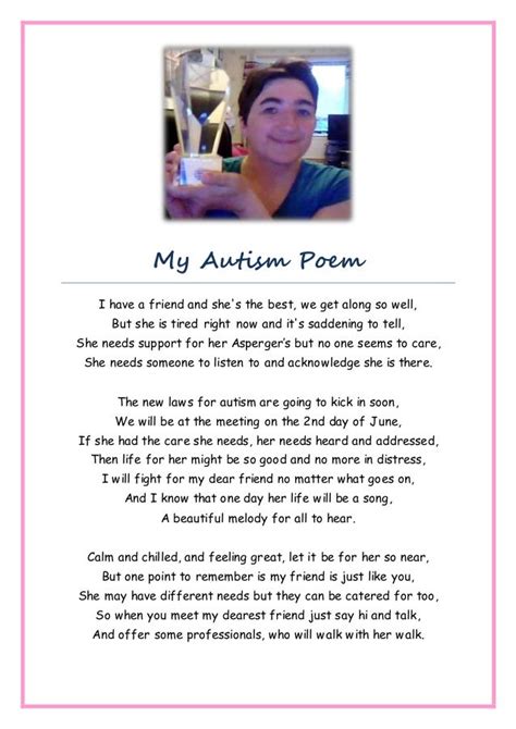 31 Autism Poetry