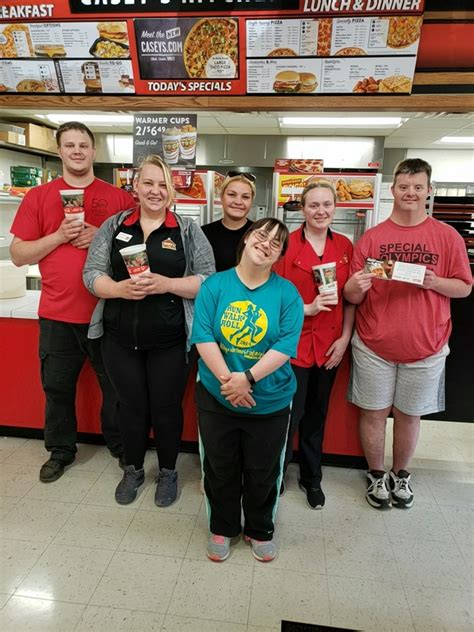 Casey S General Stores Holds Special Olympics Promotion During The