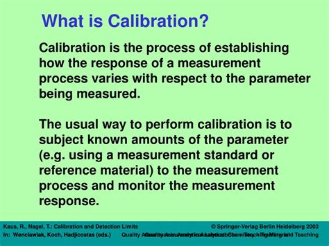 Ppt Calibration And Detection Limits Powerpoint Presentation Free