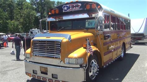 Coolest Chromed Out School Bus Ever Youtube