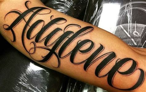 Sensacionales Letras Para Tatuajes Fotos Incre Bles