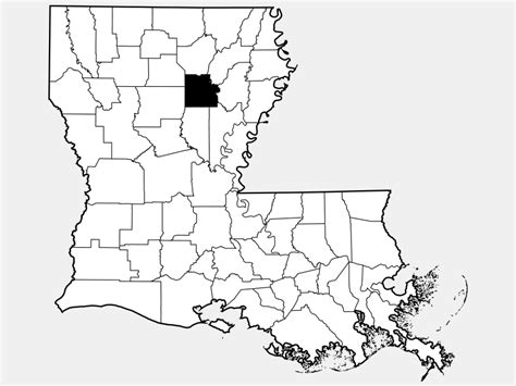 Caldwell Parish La Geographic Facts And Maps
