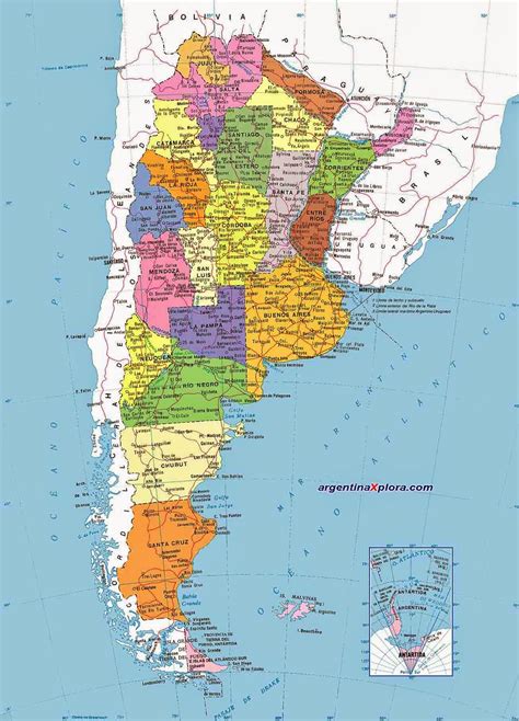 Argentina - Mapas Geográficos de Argentina - Mundo Latino™