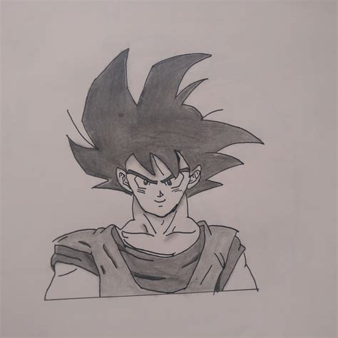 Drawing Goku And Using Shading Hope Yall Like It Rzhcsubmissions