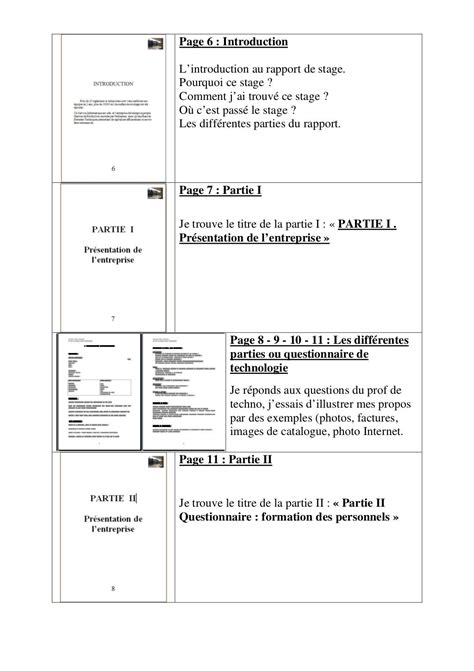 Comment Rédiger Son Rapport De Stage