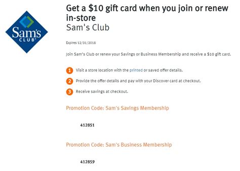 View the cardholder application results from sams club discover cash back. (EXPIRED) Get $10 GC On New & Renewing Sam's Club Memberships When Paying With Discover Card