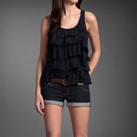 Cascading Ruffle Trimmed Shirt From A Casual Summer Outfit Spring