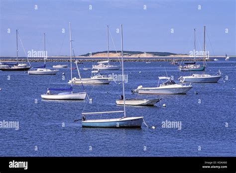 Wellfleet Harbor Cape Cod Massachusetts Usa Stock Photo Alamy