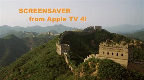 How Get Apple Tv 4 Aerial Screensaver On Windows And Mac Youtube
