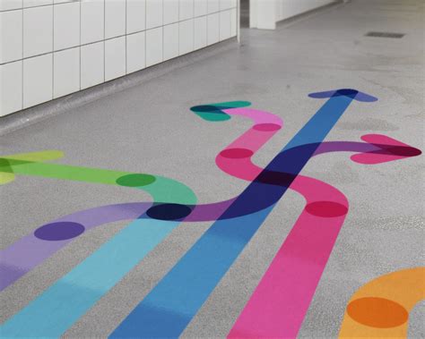 Floor Sticker Printing Retail Branding And Way Finding Graphics