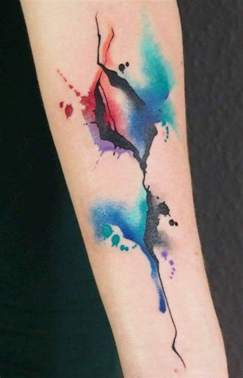 100 Most Beautiful Watercolor Tattoo Ideas Abstract Tattoo