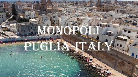 Monopoli Puglia Italy L Drone Video K Youtube