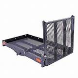 Hitch Mounted Cargo Carrier With Ramp Photos