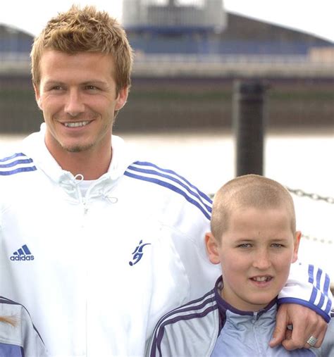 Harry kane and kate goodland with david beckham in 2005. Skipper Harry Kane out to be England's new David Beckham ...