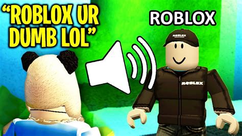 I Spoke to ROBLOX With Voice Chat! - YouTube