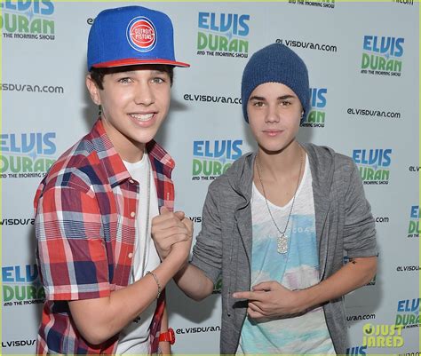 justin bieber and austin mahone z100 appearance photo 2678357 justin bieber photos just