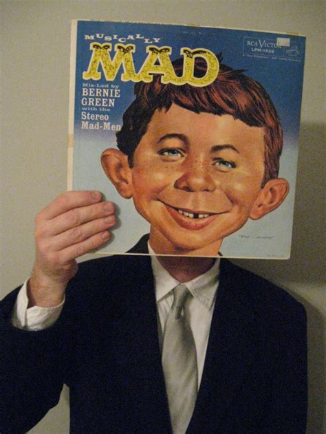 Alfred E Neuman Of Mad Magazine Sleeveface