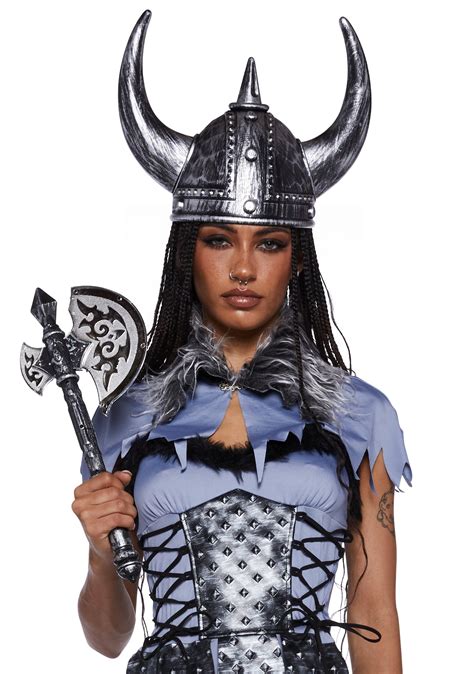 Trickz N Treatz Sexy Viking Costume Gray Dolls Kill
