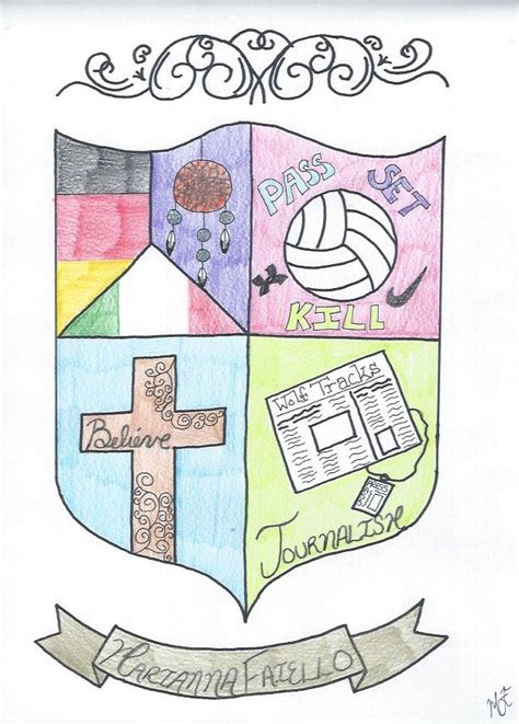 Personal Coat Of Arms Mf 2015 Personal Coat Of Arms Arts And Crafts