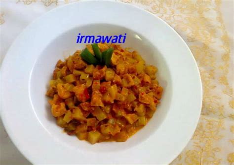 Digoreng, buat sambal dan penyet Resep Sambal Goreng Kentang dan Tahu (Isi Arem-Arem) oleh ...