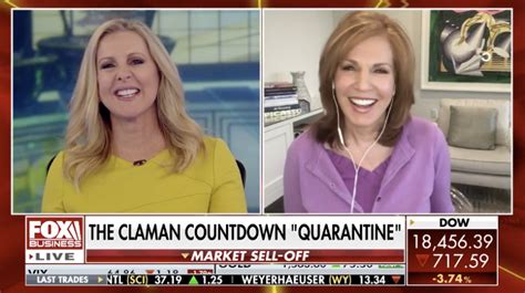 Liz Claman Becomes Third Fox Business Host To Quarantine