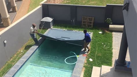 If your water source contains phosphates, you may make the problem worse. How to remove & fit a swimming pool cover - YouTube