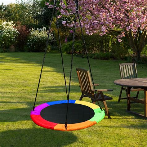 Detachable Swing Sets For Kids Playground Platform Saucer Tree Swing