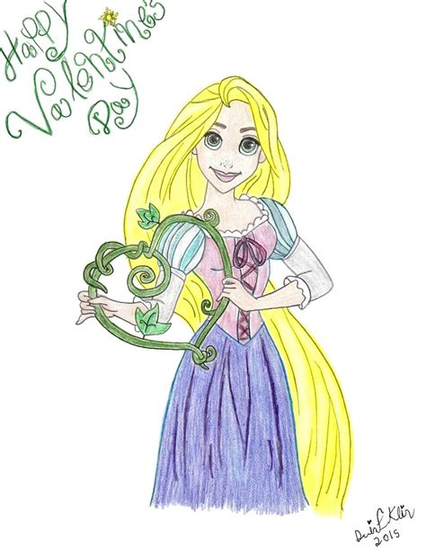 Rapunzels Valentine By Ny Disney Fan1955 On Deviantart Disney