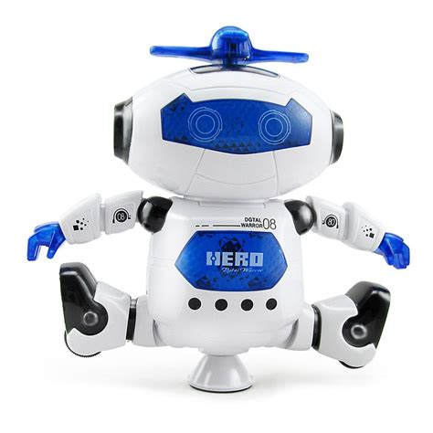 Child Electronic Walking Dancing Robot With Music Light Smart Space