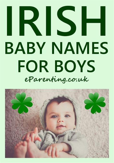 Traditional Irish Boys Baby Names To Choose For Your Baby With Their