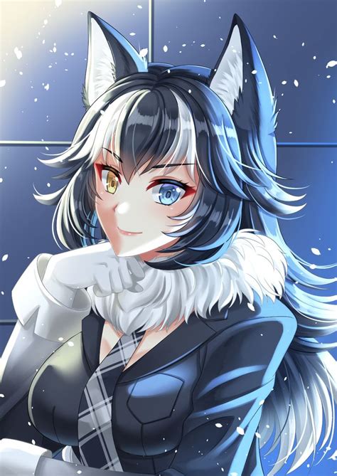 Safebooru Anime Wolf Girl Anime Wolf Furry Art