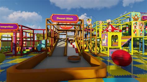 Kids Amusement Park Facility Zone Modular Soft Kid Best Commercial Maze