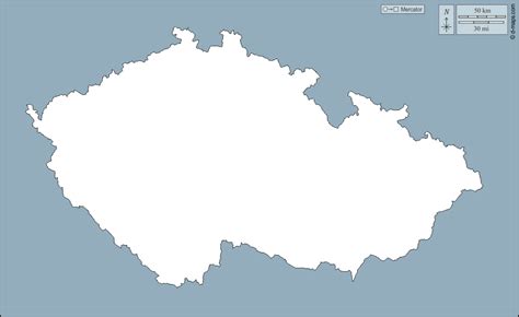 Czech Republic Free Map Free Blank Map Free Outline Map Free Base