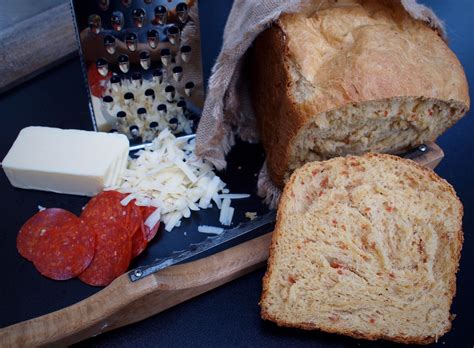 Usually, it's made of paddles, a bread pan, and small special oven. Pepperoni Pizza Bread | Cuisinart bread machine recipe ...